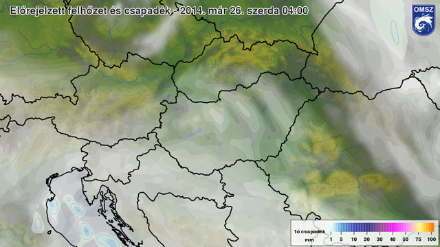 Felhőzet és csapadék