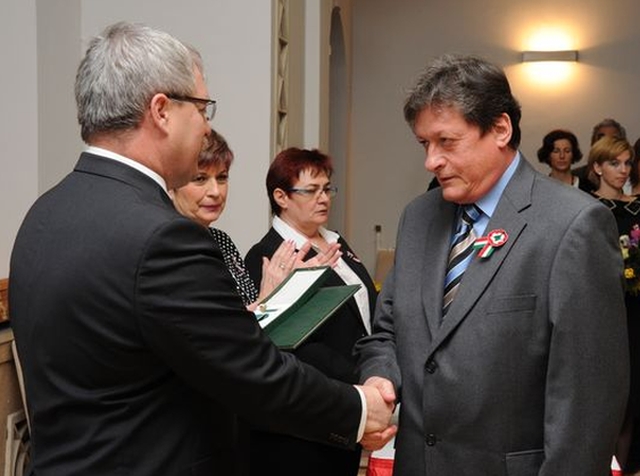 Horváth László kitüntetése