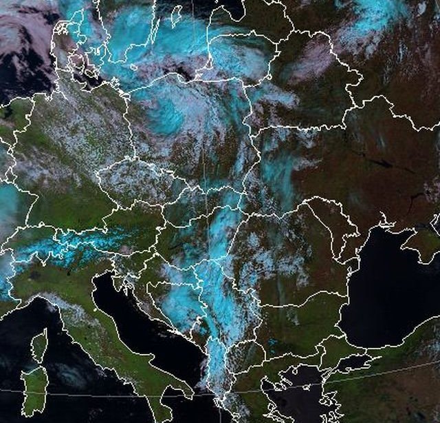 műholdas időjárás térkép magyarország Műholdmeteorológia   Tevékenységek   met.hu műholdas időjárás térkép magyarország