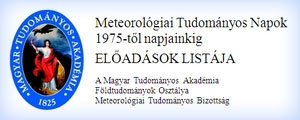 Meteorolgiai Tudomnyos Napok