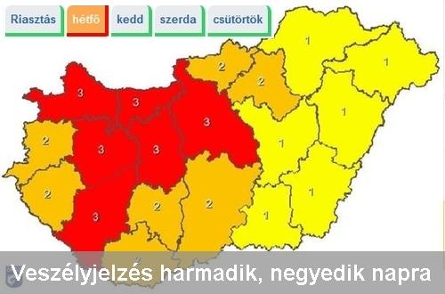 Kibővített veszélyjelzés