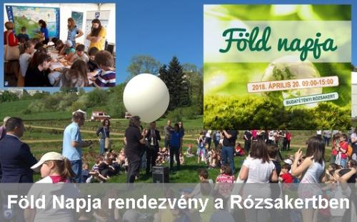 Föld Napja rendezvény a Budatétényi Rózsakertben