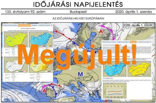 Megújult a Napijelentés kiadvány