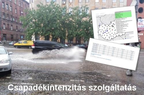 Új szolgáltatás csapadékvíz elvezetés méretezéséhez