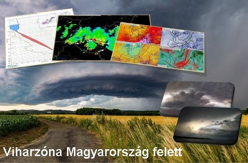 Viharzóna Magyarország felett