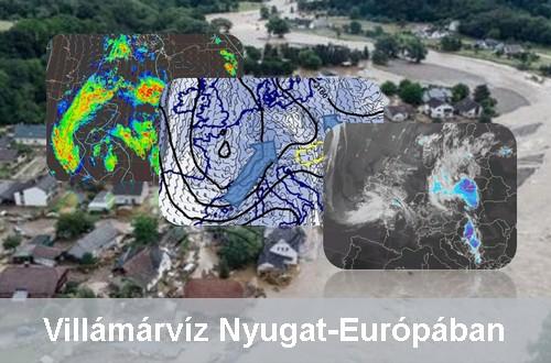 Villámárvíz Nyugat-Európában