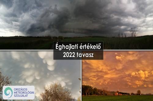 Évszakos éghajlati értékelő – 2022. tavasz