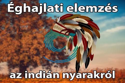 A meleg őszi periódusok alakulása a múlt század elejétől