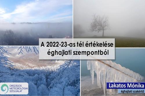 Évszakos éghajlati értékelő – 2022/2023 tél