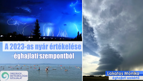 Évszakos éghajlati értékelő – 2023. nyár