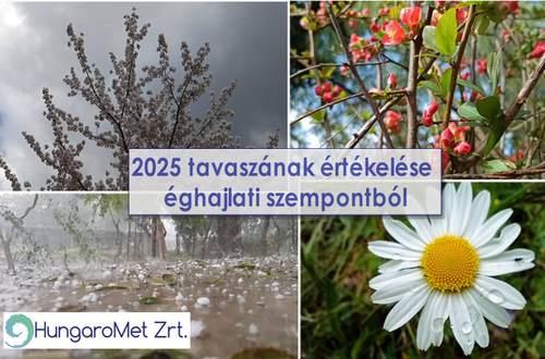 Évszakos éghajlati értékelő – 2025 tavasz