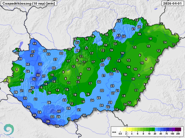 A csapadék után most a fagy a fő kérdés