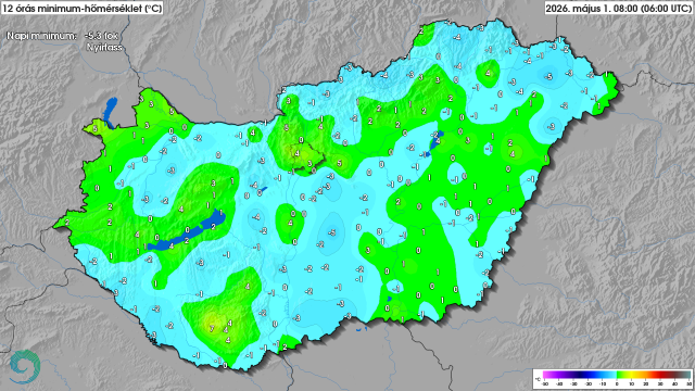 Hidegrekorddal indult a május (2026.05.01.)
