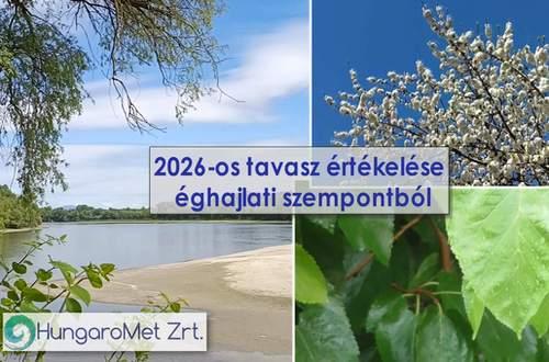 Évszakos éghajlati értékelő – 2026. tavasz