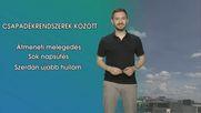 Csapadékrendszerek között