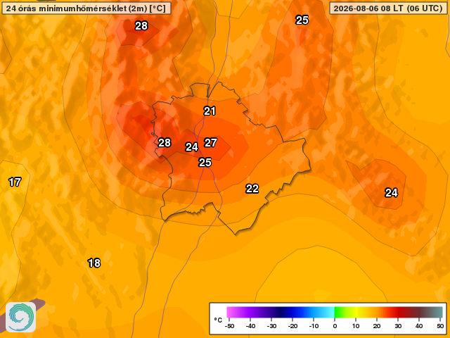 Hőmérsékleti rekordok (2026.08.06.)