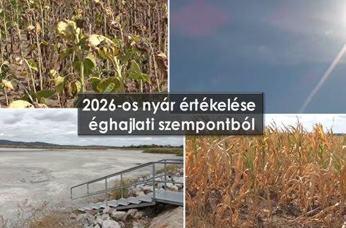 Évszakos éghajlati értékelő – 2026. nyár